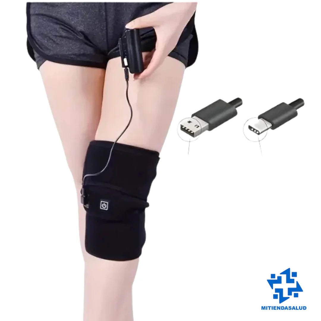 Rodillera Térmica de Calentamiento Rápido para Aliviar el Dolor