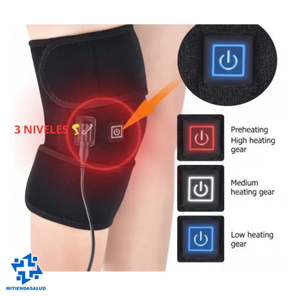 Rodillera Térmica de Calentamiento Rápido para Aliviar el Dolor