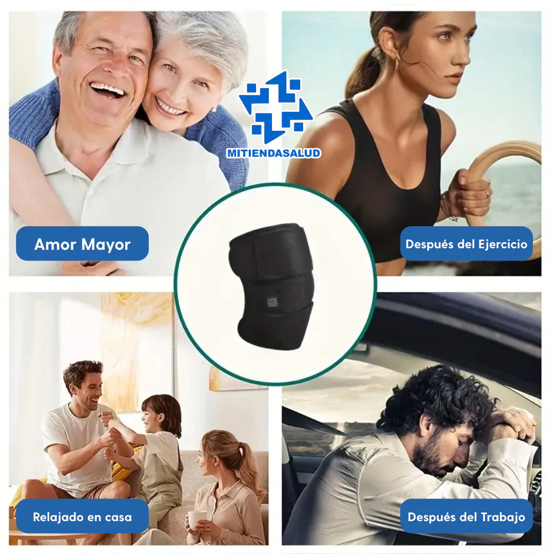 Rodillera Térmica de Calentamiento Rápido para Aliviar el Dolor